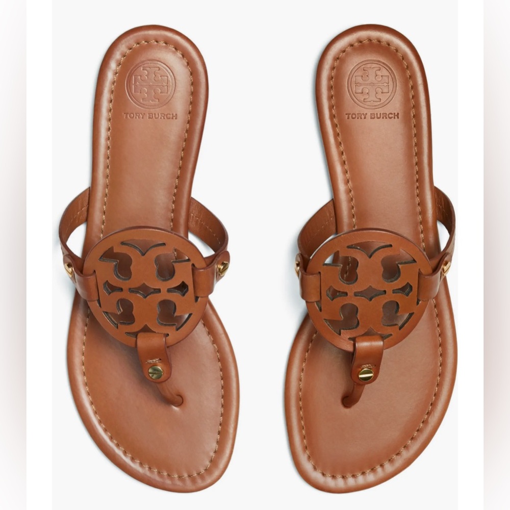 Tory Burch Tan Miller Sandals